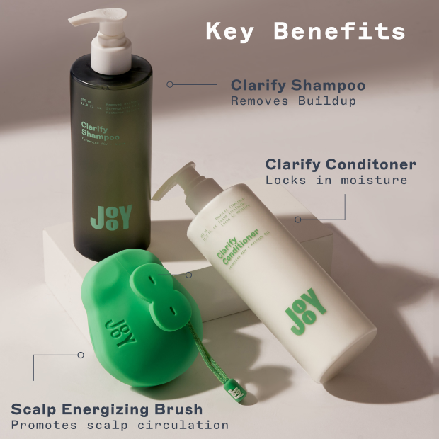 Shampoo, Conditioner, And Brush Set